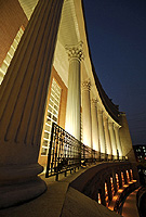 Corinthian order pillars of Administration Building
