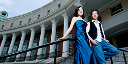 wedding gown picture --- Asia University